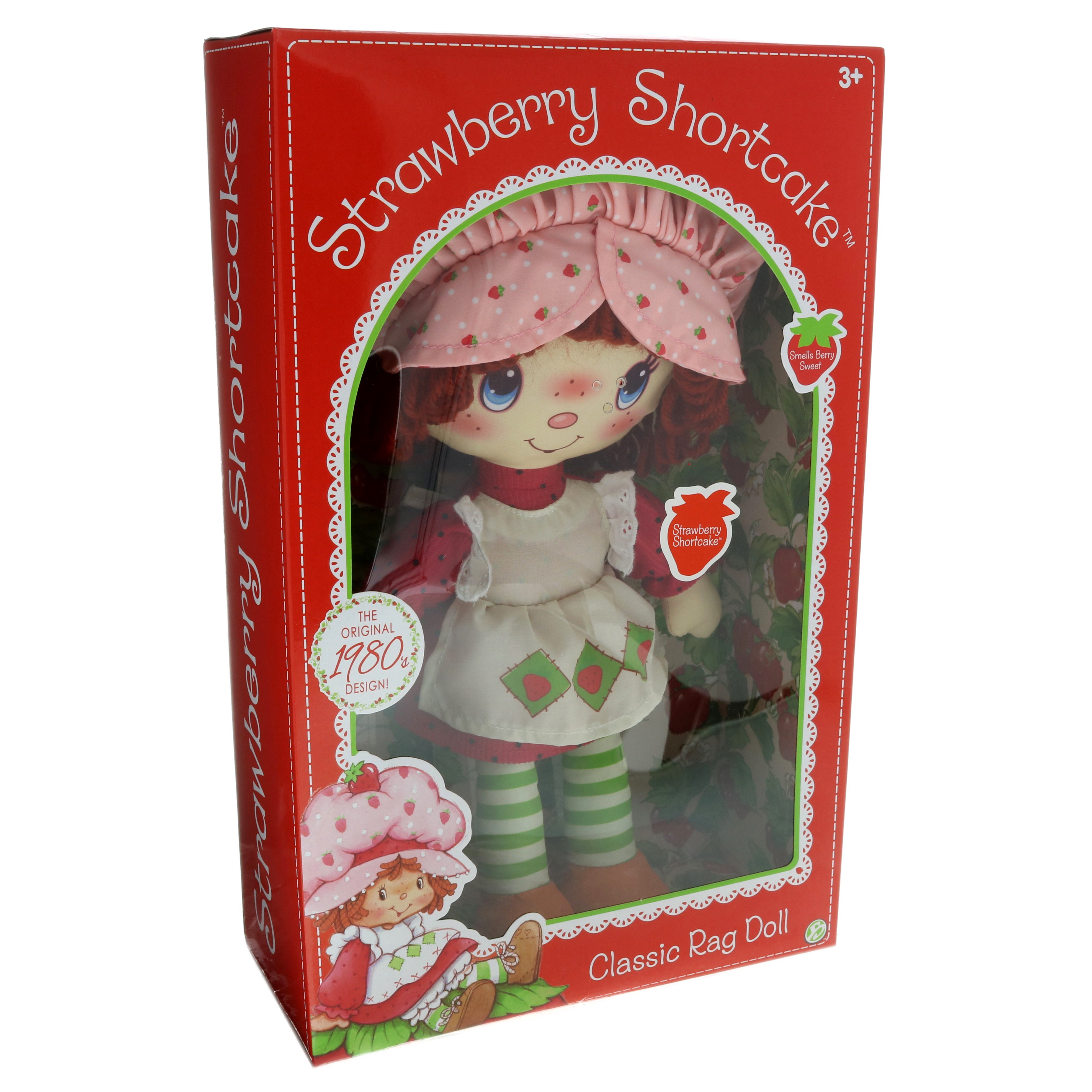 strawberry shortcake classic rag doll