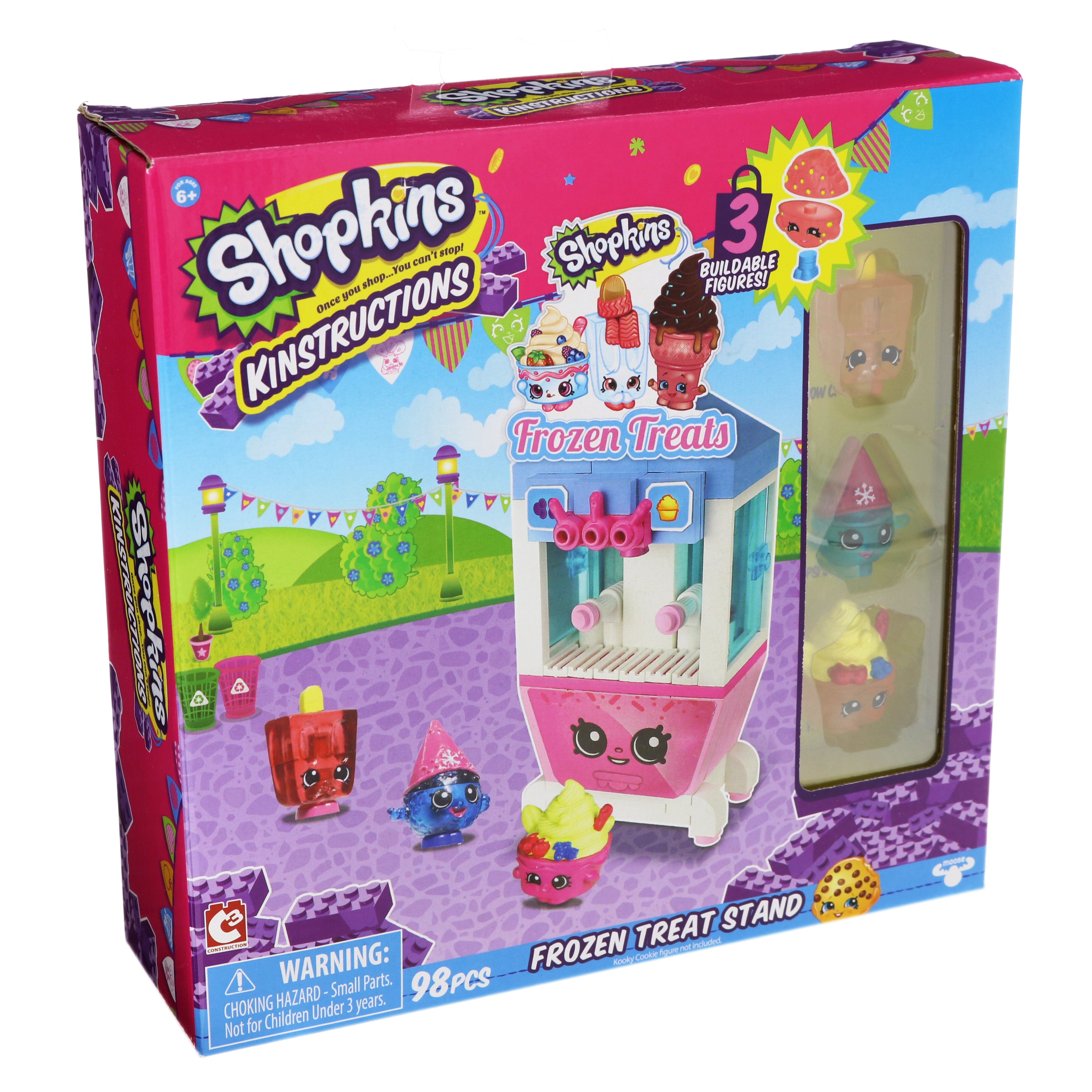 Moose Toys Shopkins Kinstructions Frozen Treat Stand Set - Shop ...