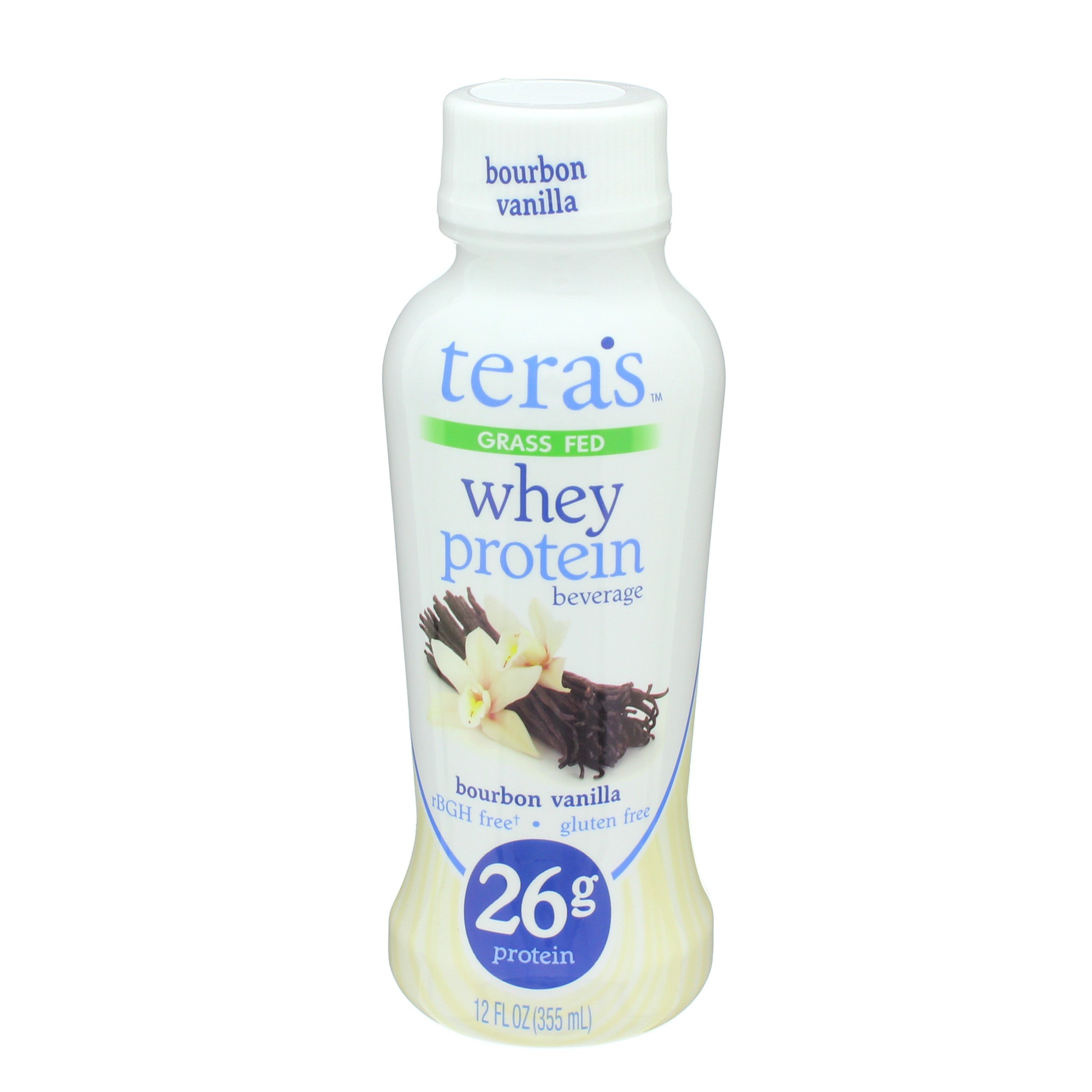 Tera's Whey Grass Fed Bourbon Vanilla Whey Protein Beverage Shop Diet & Fitness at HEB
