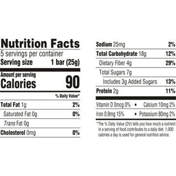 Happy Tot Organics Bestie Bars Banana & Oats Soft-Baked Oat Bars
