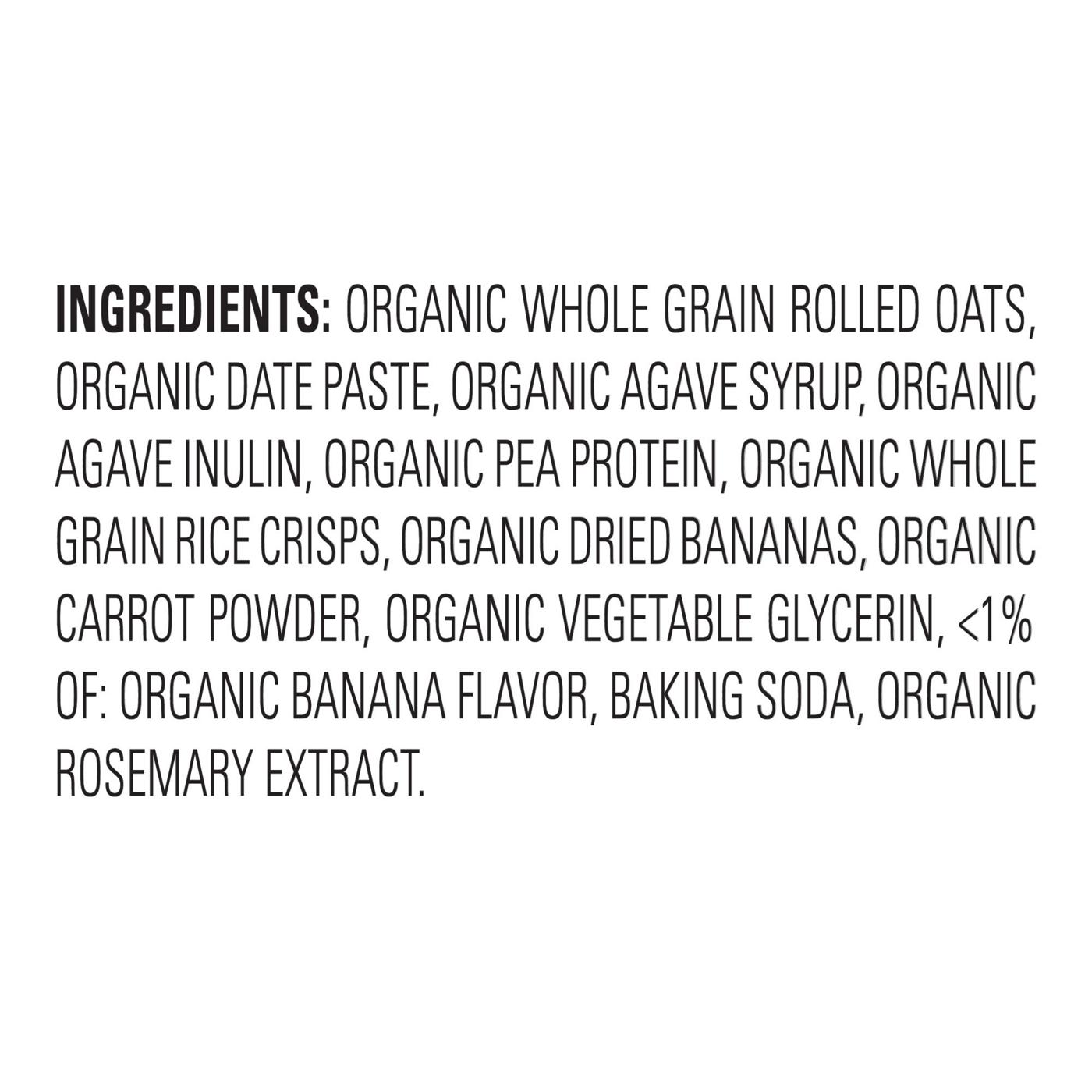 Happy Tot Organics Fiber & Protein Gluten Free Oat Bar Organic Banana & Carrot; image 3 of 9