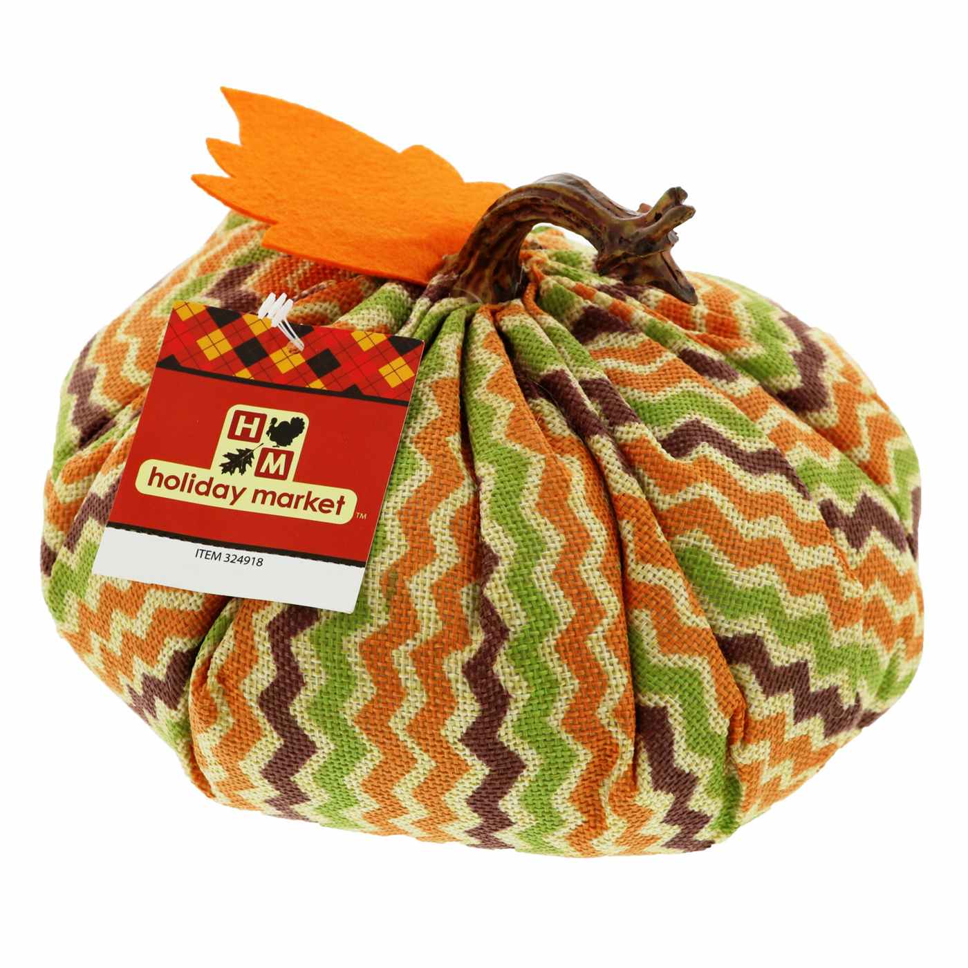 Holiday Market Fabric Pumpkin, Colors & Styles May Vary; image 2 of 2