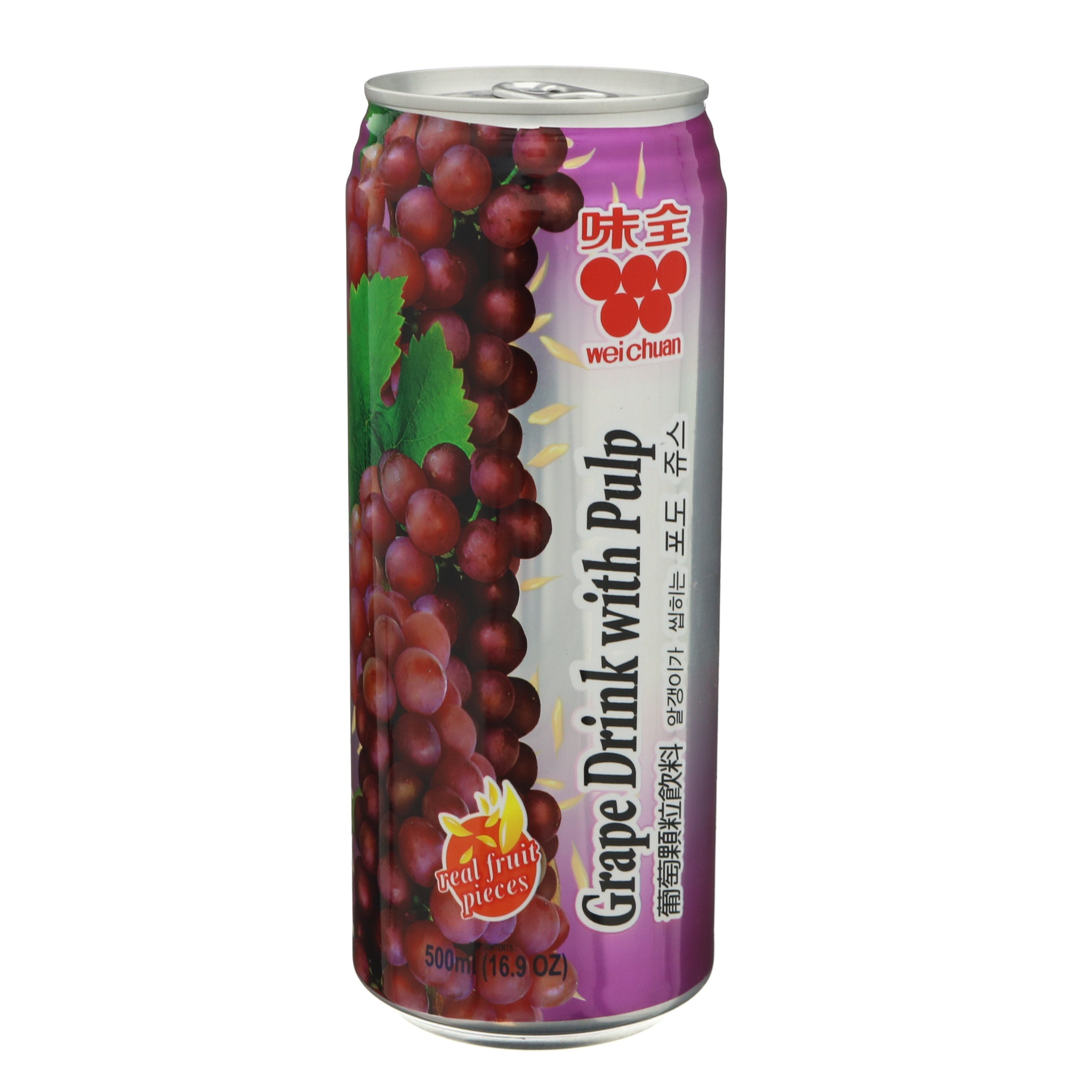 WeiChuan Grape Drink With Pulp Shop Juice at HEB