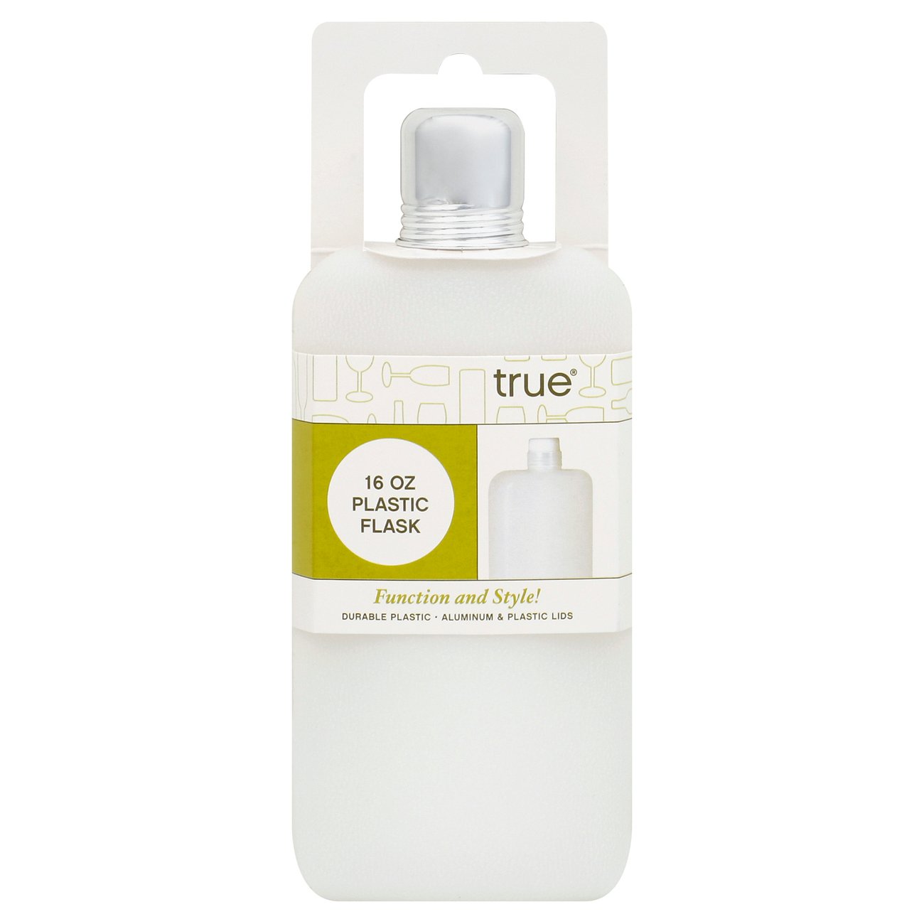 True Fabrications Plastic Flask Shop Travel & ToGo at HEB