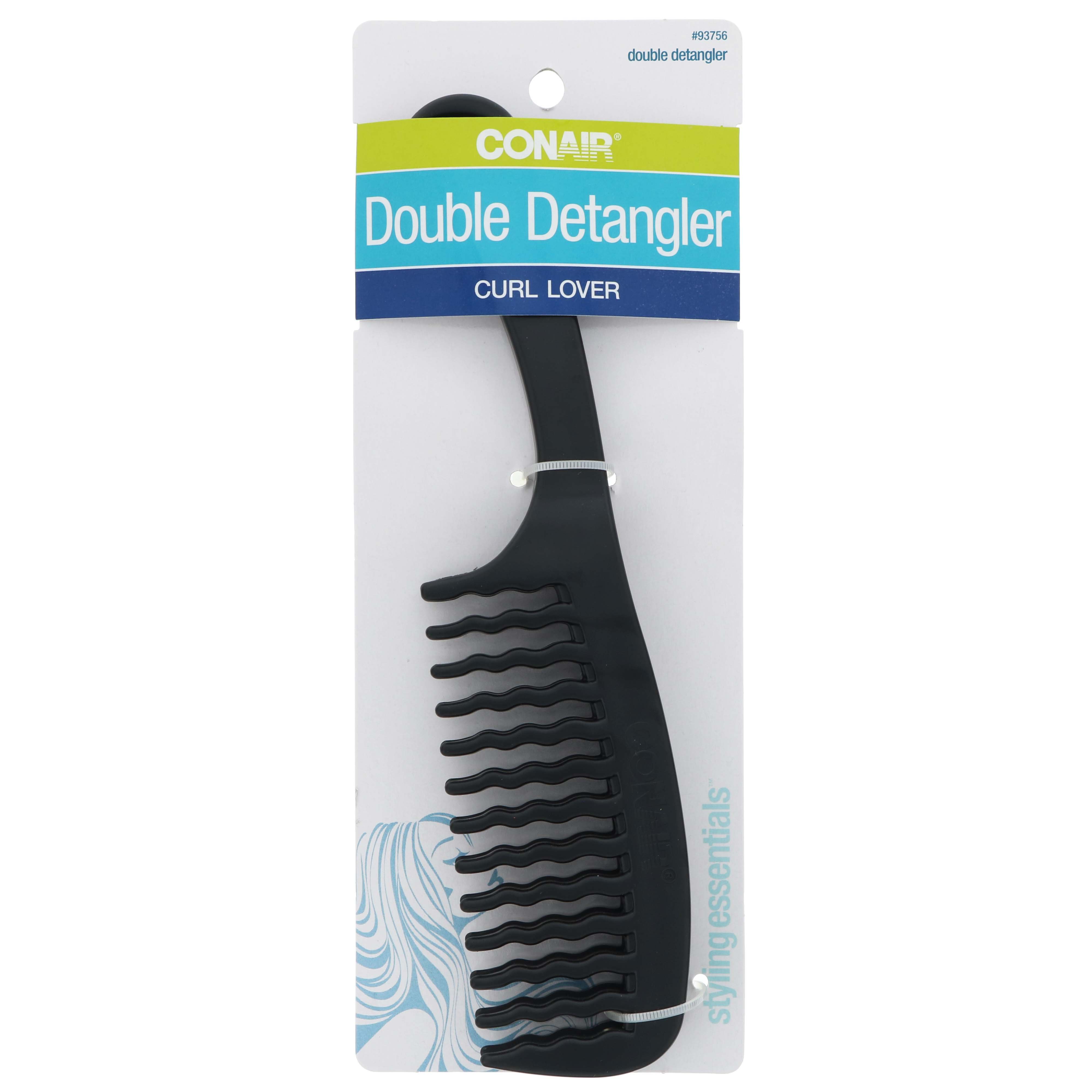 Conair Double Wavy Detangler Comb Shop Brushes & Combs at HEB