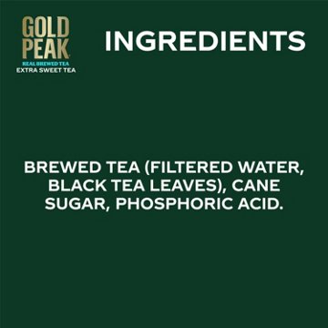 Gold Peak Extra Sweet Iced Tea, 18.5 oz