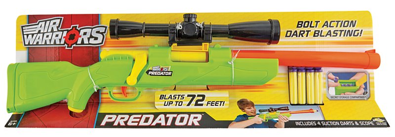 Buzz Bee Toys Air Warriors Predator Dart Gun - Shop Buzz Bee Toys