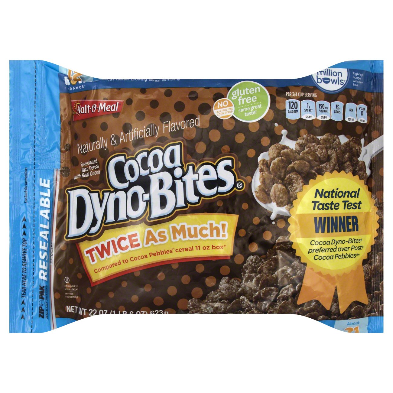 MaltOMeal Cocoa DynoBites Shop Cereal at HEB
