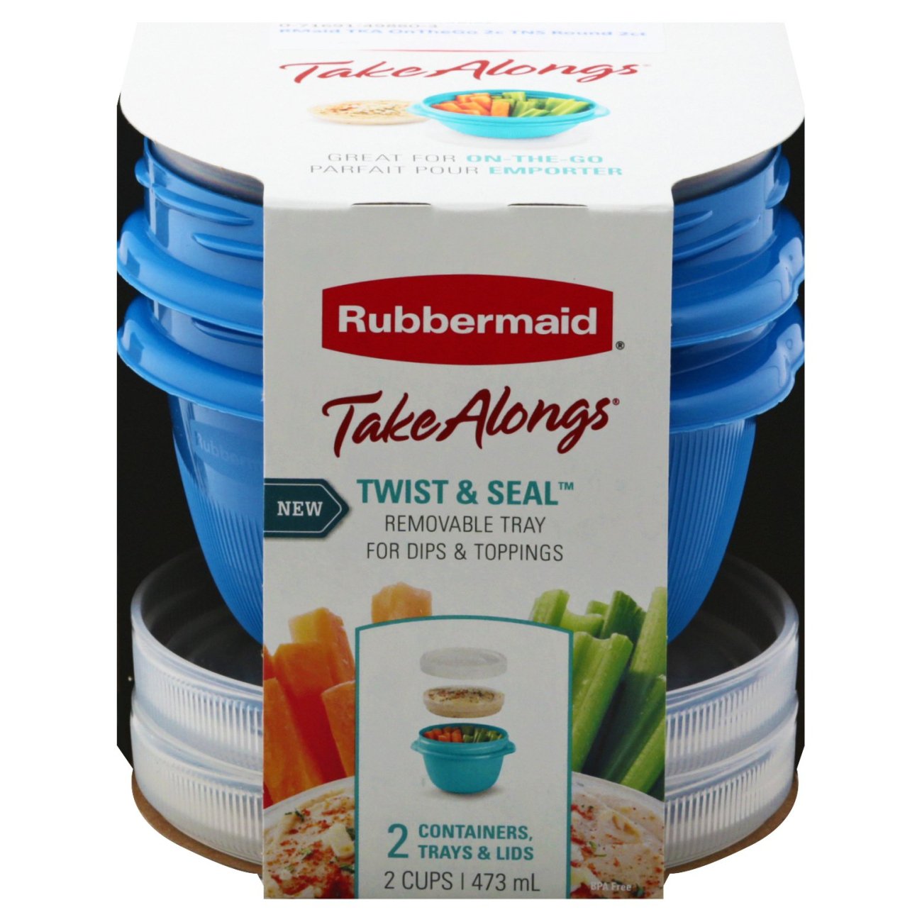 Rubbermaid TakeAlongs Lids Trays & Container Set Shop Containers at HEB