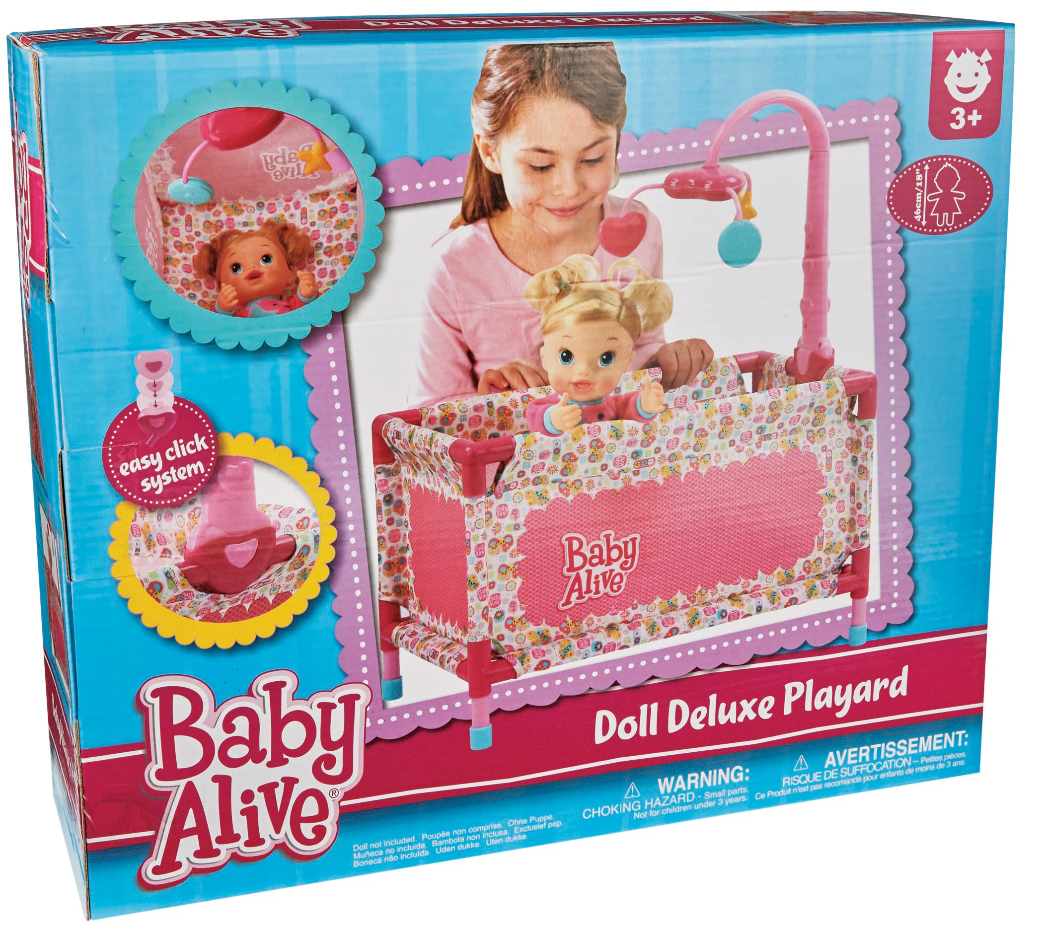 baby alive doll play yard