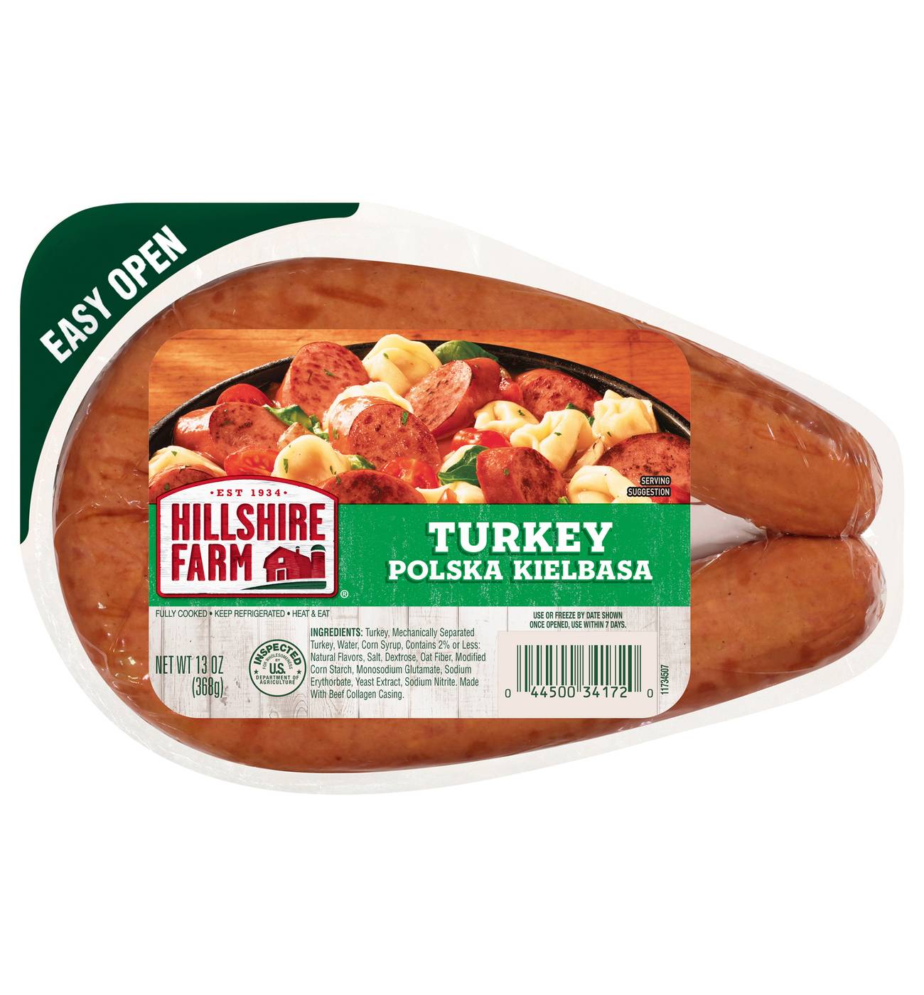 Hillshire Farm Turkey Polska Kielbasa Smoked Sausage Rope; image 1 of 2