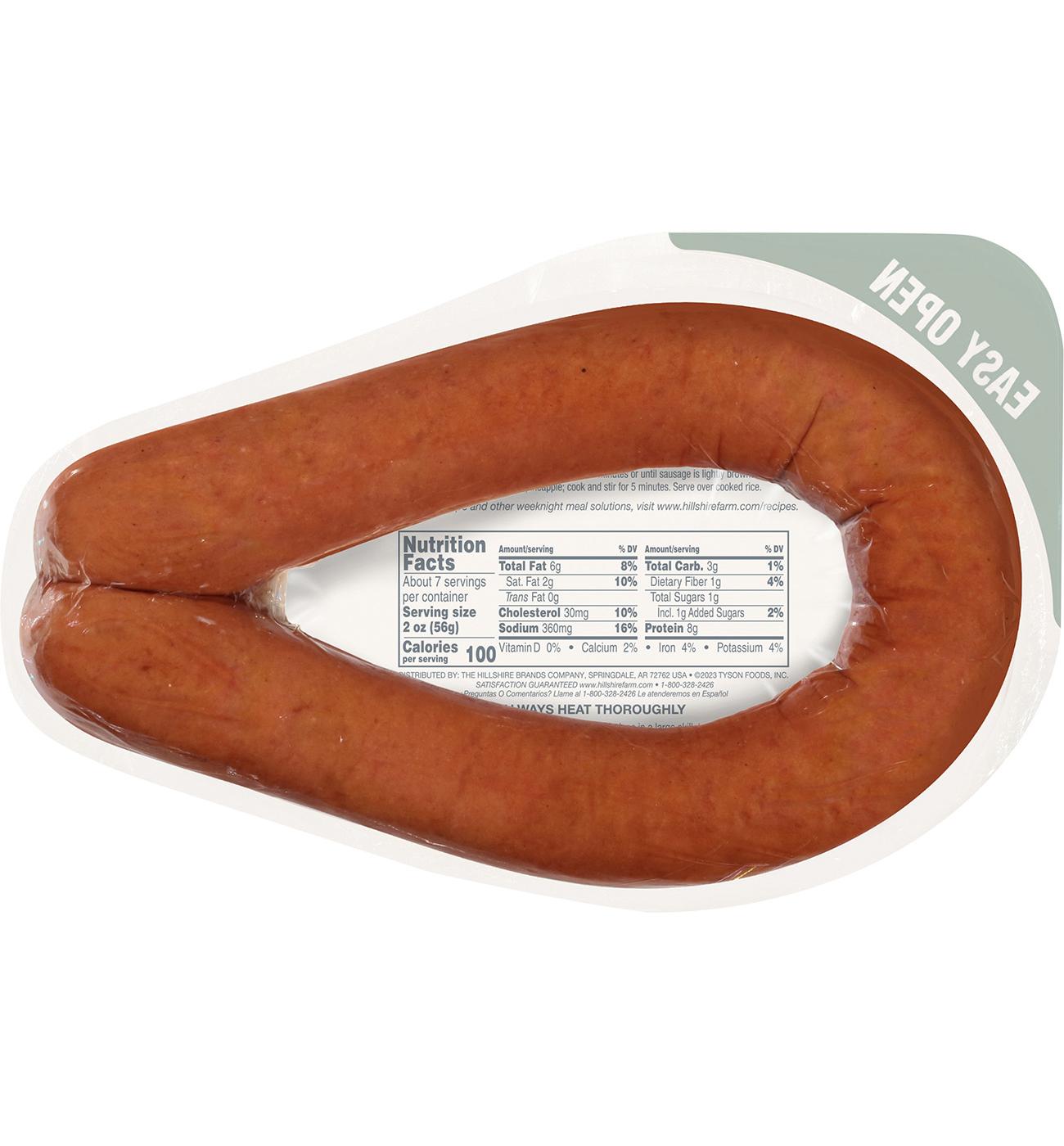 Hillshire Farm Turkey Polska Kielbasa Smoked Sausage Rope; image 2 of 2