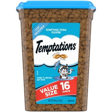Temptations Classic Crunchy and Soft Cat Treats - Tempting Tuna Flavor, 16 oz