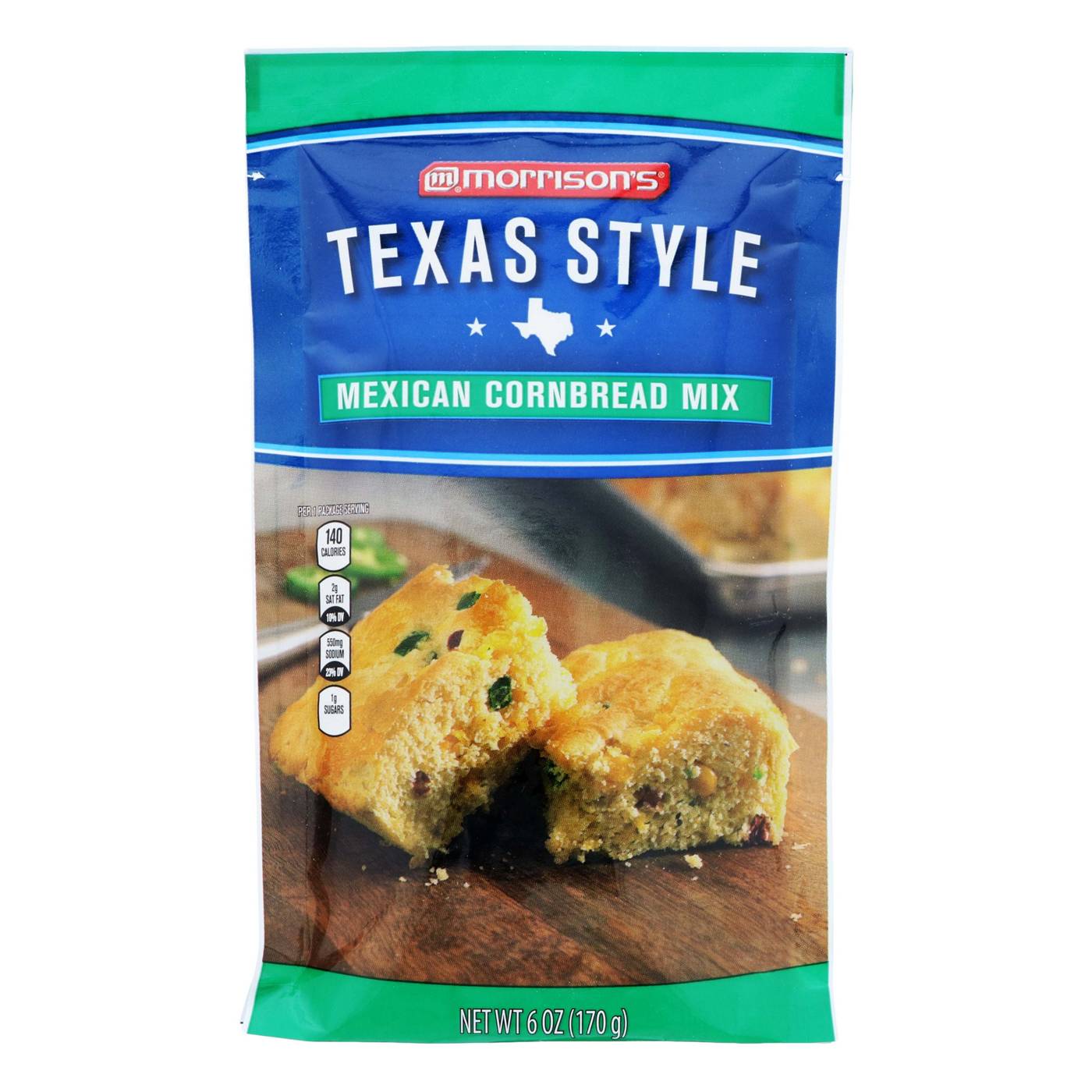 Morrison's Texas Style Mexican Cornbread Mix; image 1 of 2