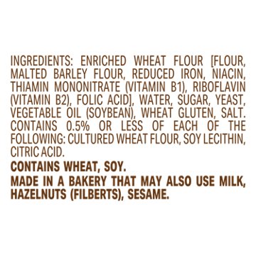 Sara Lee Artesano Original Bread, 20 oz