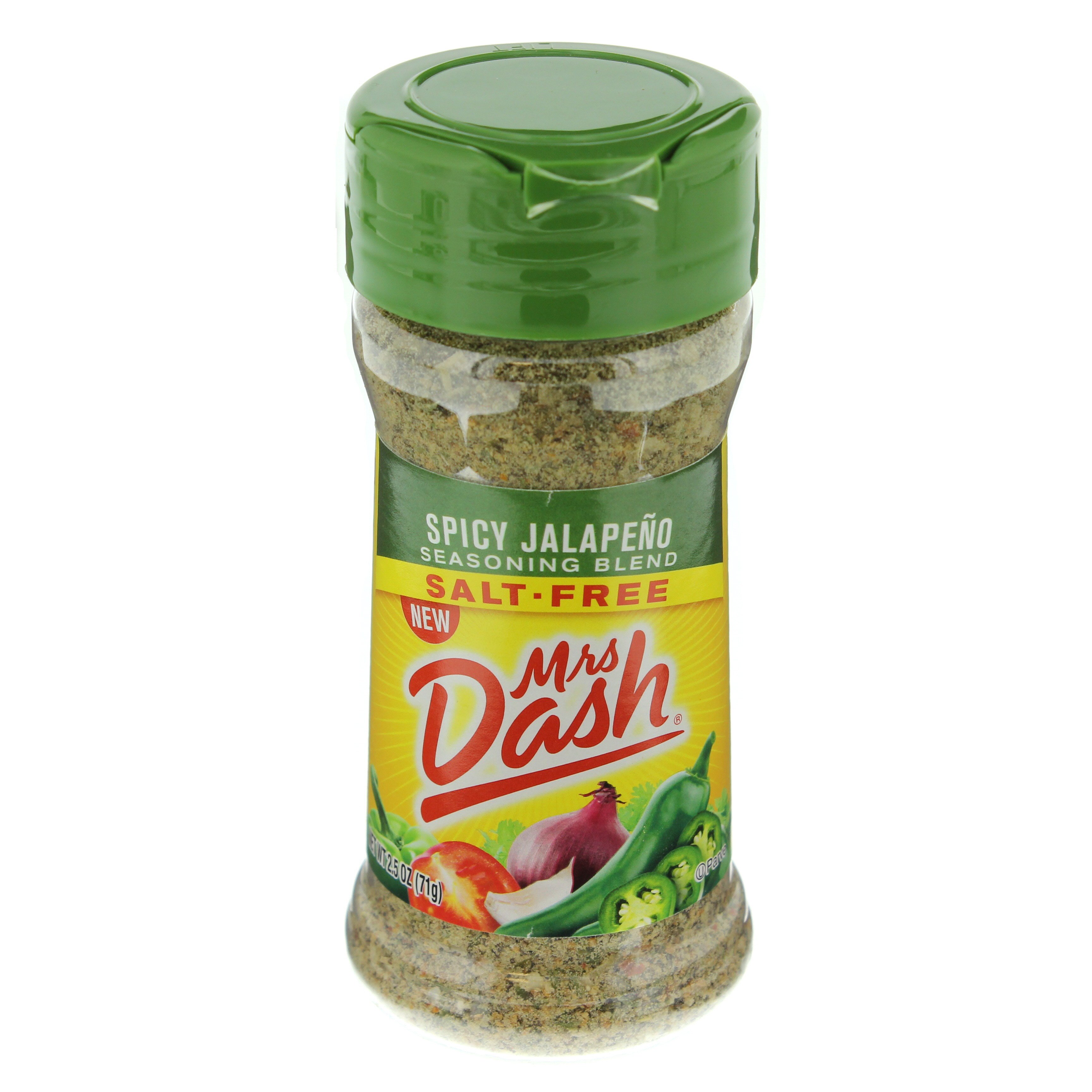 Dash Salt-Free Seasoning Blend, Spicy Jalapeno, 2.5 Ounce (Pack of