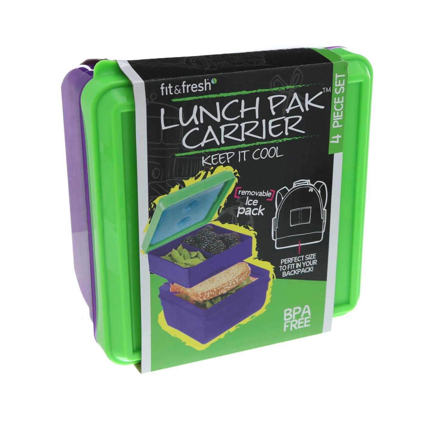 Fit + Fresh Reusable Lunch Pak Carrier Set - Assorted; image 3 of 4