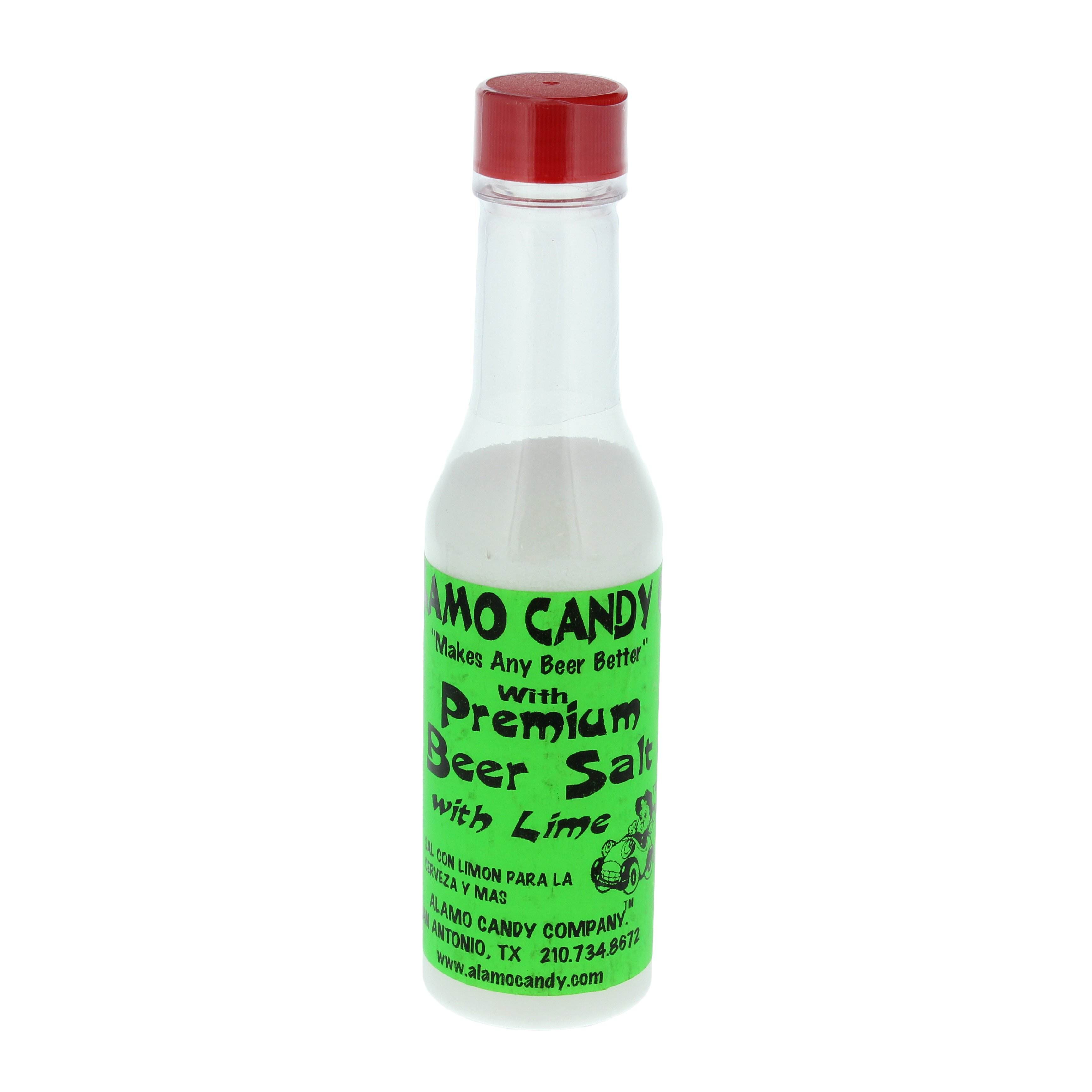 Alamo Candy Co. Beer Salt With Lime, 4.75 oz