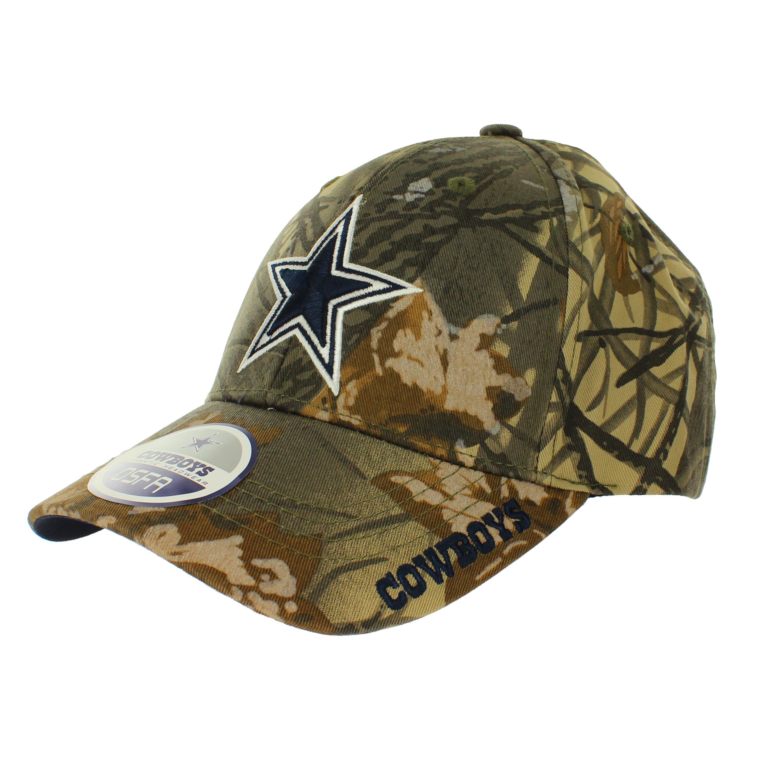 Dallas Cowboys New Era 2021 Salute To Service 39THIRTY Flex Hat - Black/Camo