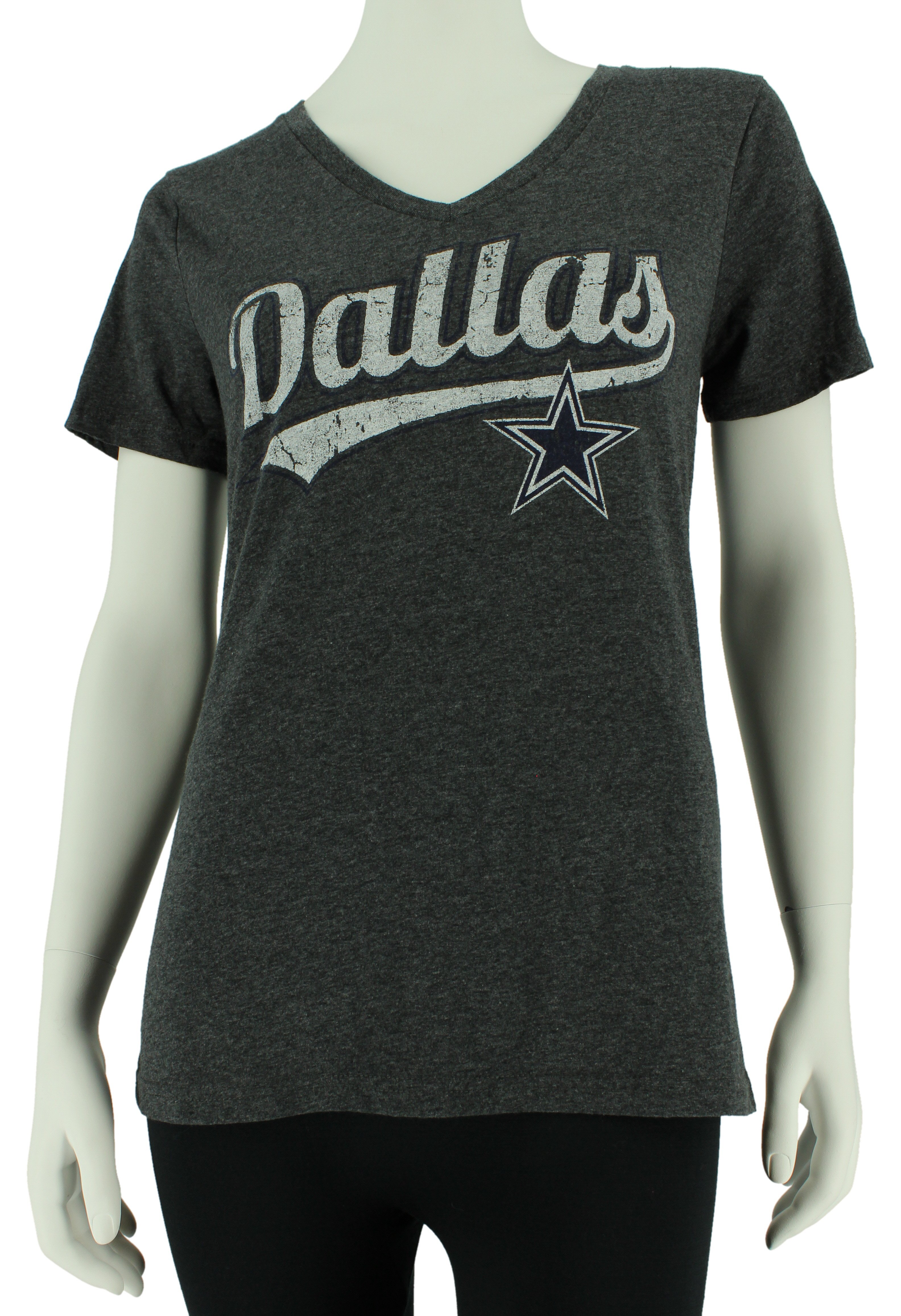 Dallas Cowboys Women's Metro Sweep Blend Heather Tee - Shop Team ...