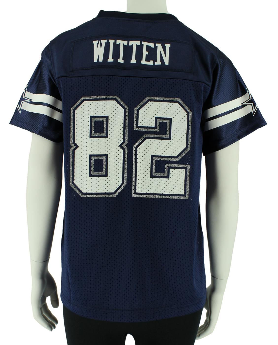 Dallas Cowboys Women's Navy Witten Replica Jersey; image 2 of 2