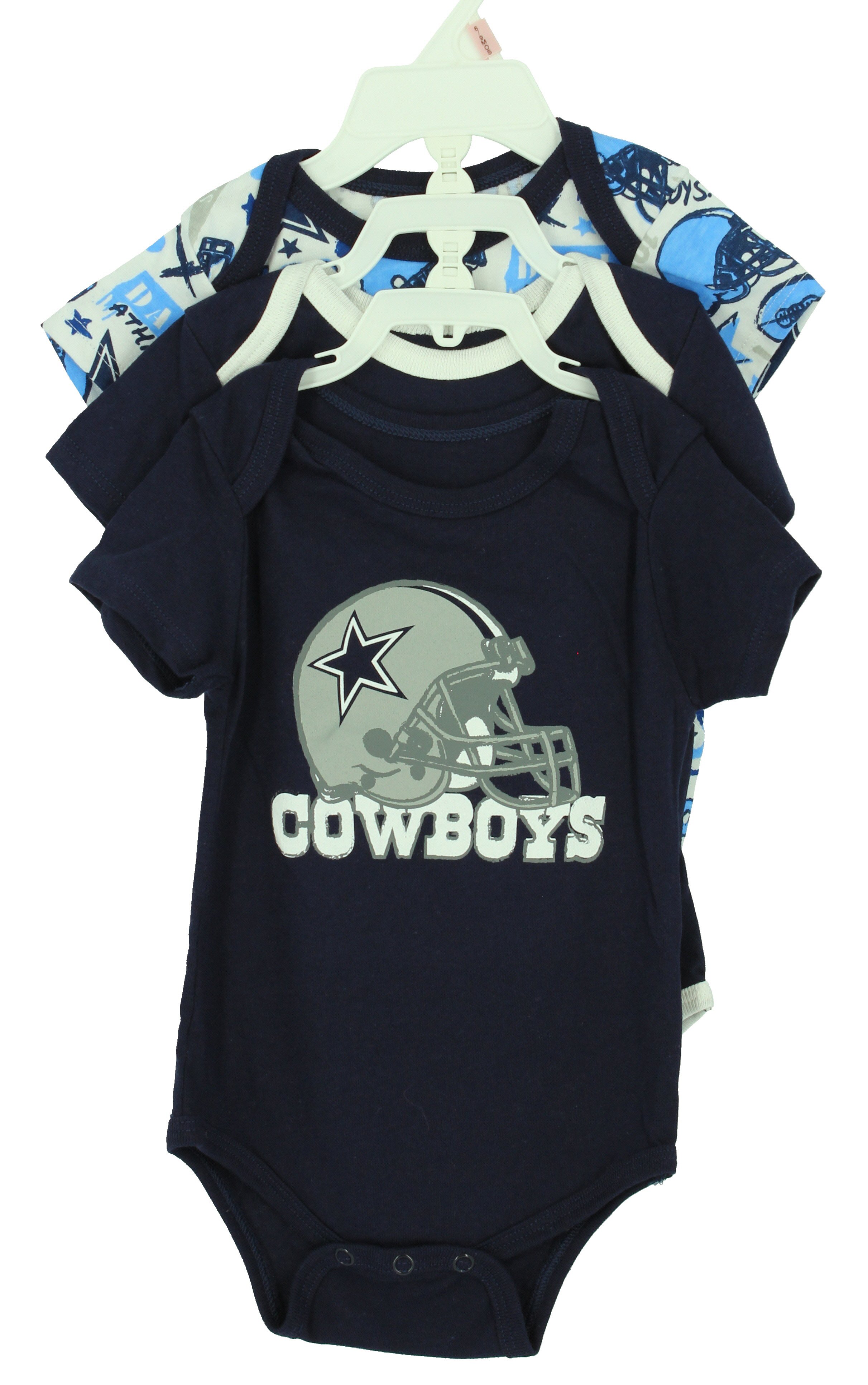 Dallas Cowboys 3 Piece Rory Onesie Set Shop Team Apparel at HEB
