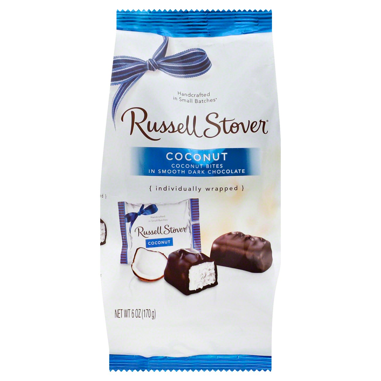 russell-stover-dark-chocolate-coconut-mini-gusset-bag-shop-candy-at-h-e-b