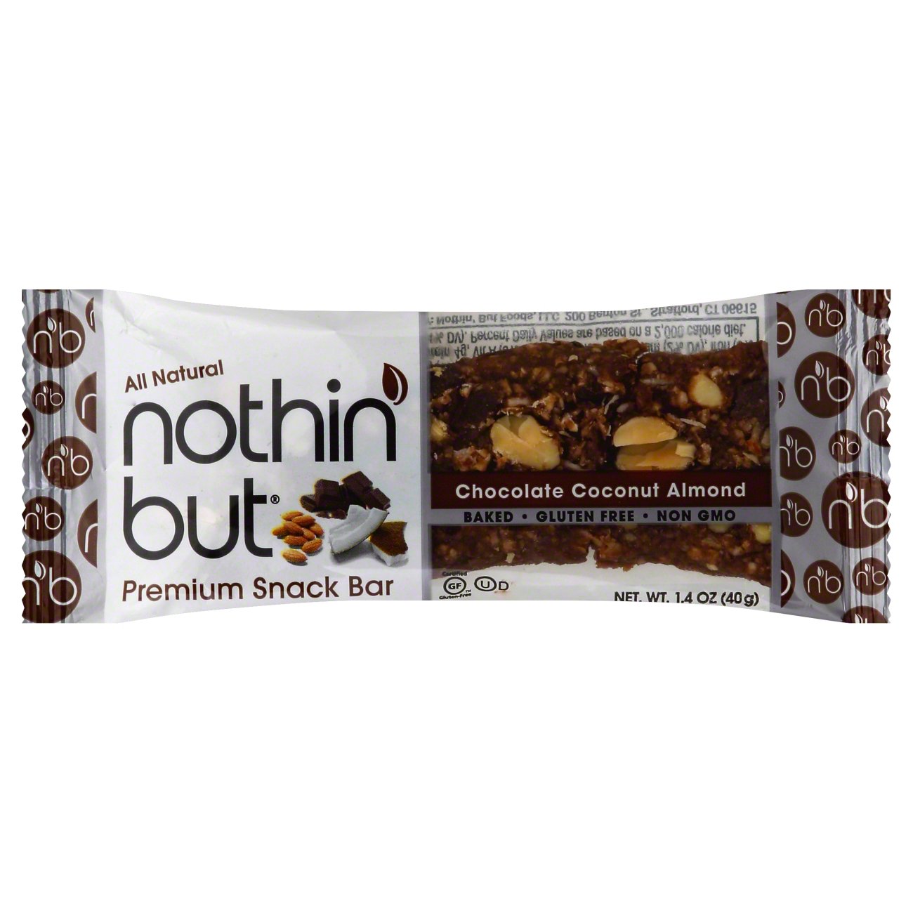 Nothin' But Chocolate Coconut Almond Snack Bar Shop Granola & Snack