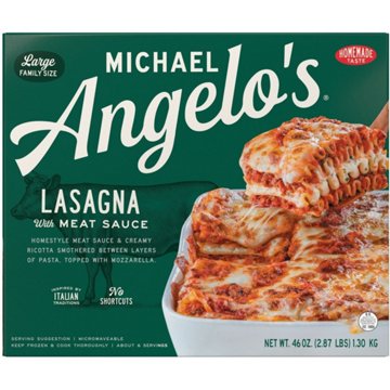 Michael Angelo's Lasagna with Meat Sauce - Large Family Size