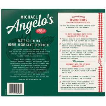 Michael Angelo's Lasagna with Meat Sauce - Large Family Size