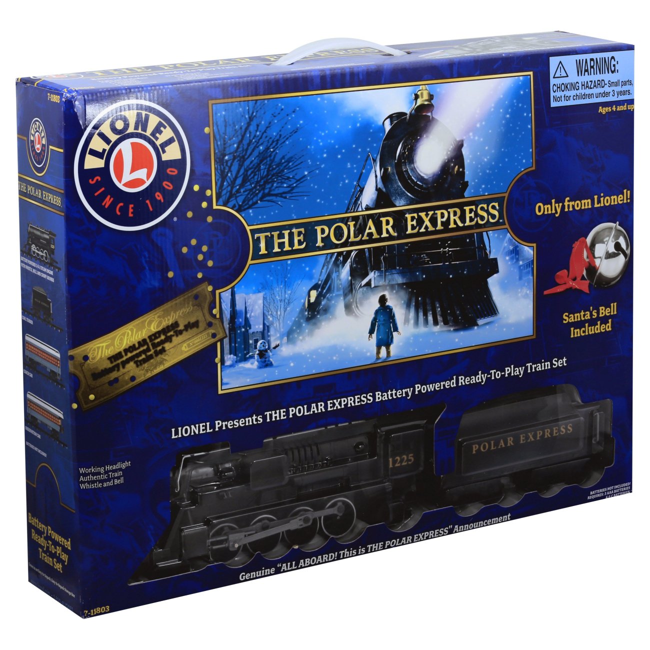 Lionel The Polar Express Battery Powered Ready To Play Model Train Set ...