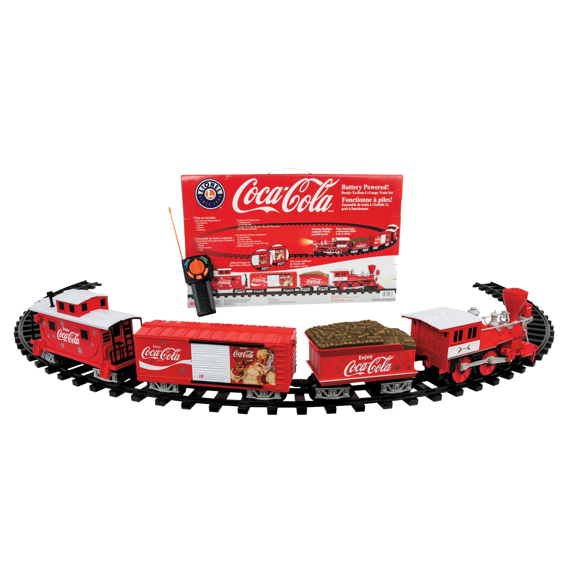 lionel coca cola train set