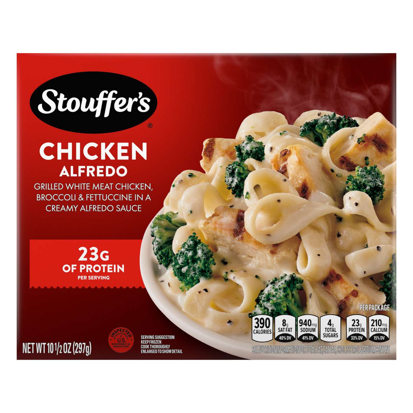 Stouffer's Chicken Fettuccini Alfredo Frozen Meal; image 1 of 7