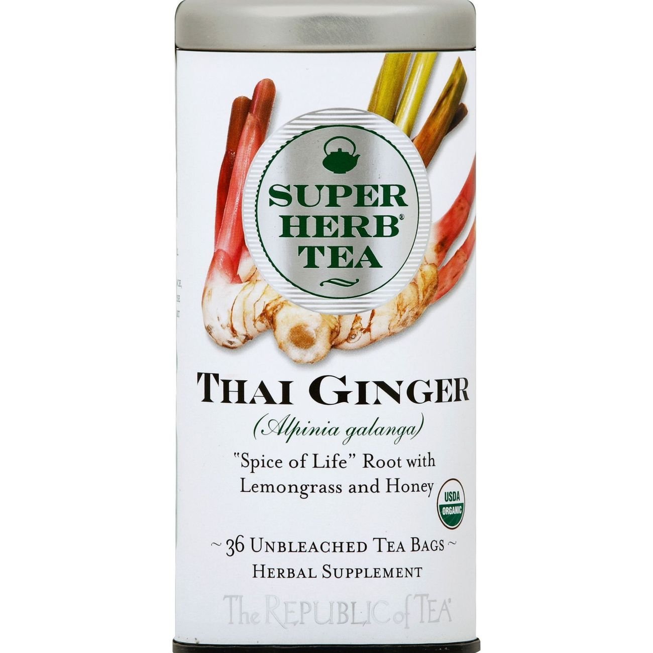 The Republic of Tea Thai Ginger Superherb Tea Shop Tea at HEB
