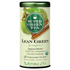 【green tea✨様】専用・青360g≪フォロー＆リピート割特価≫ The Republic of Tea Organic Detox Green Supergreen Teabags, 36 ct
