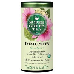 The Republic of Tea Organic Detox Green Supergreen Teabags, 36 ct