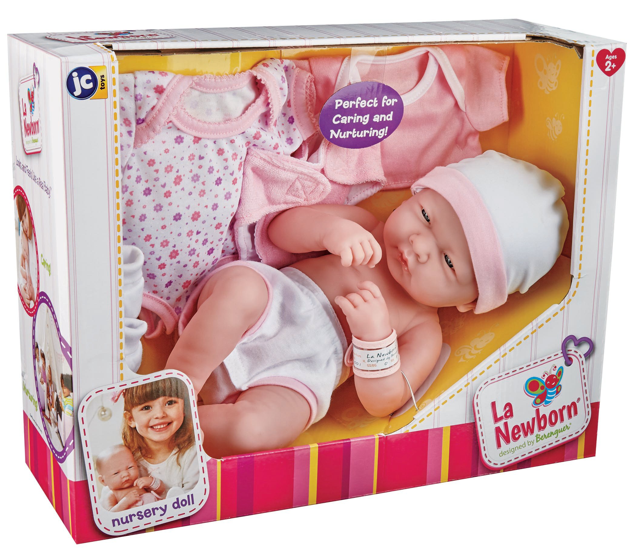 JC Toys La Newborn 14 Baby Doll Gift Set