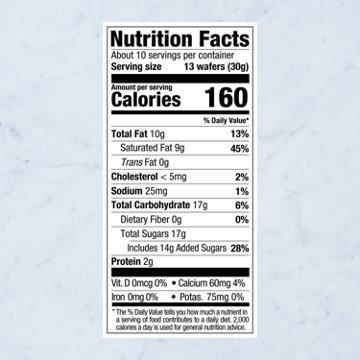 Ghirardelli White Vanilla Flavored Melting Wafers, 10 oz