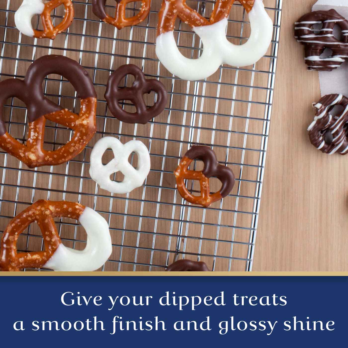 Ghirardelli White Vanilla Flavored Melting Wafers; image 3 of 5