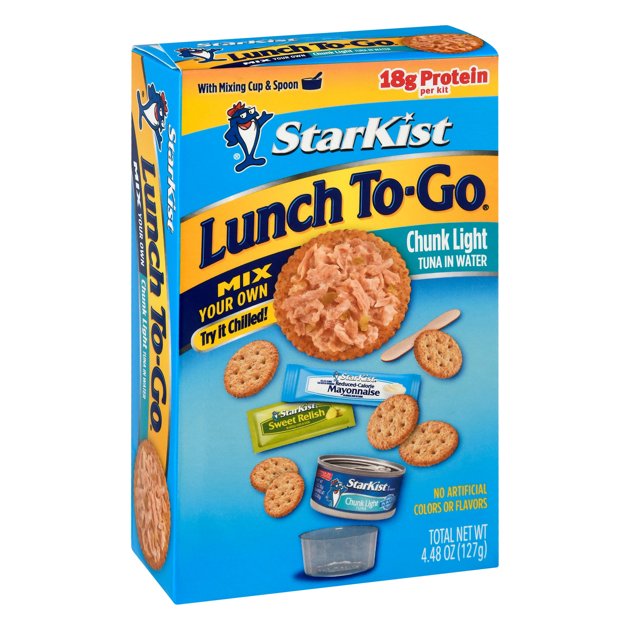 StarKist Charlie's Lunch Kit Chunk Light Tuna in Water Shop Snack
