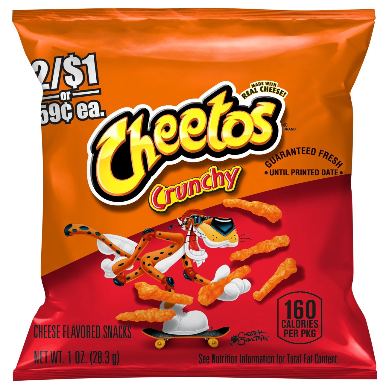 Cheetos Crunchy Cheese Snacks, 1 oz | Joe V's Smart Shop | Low