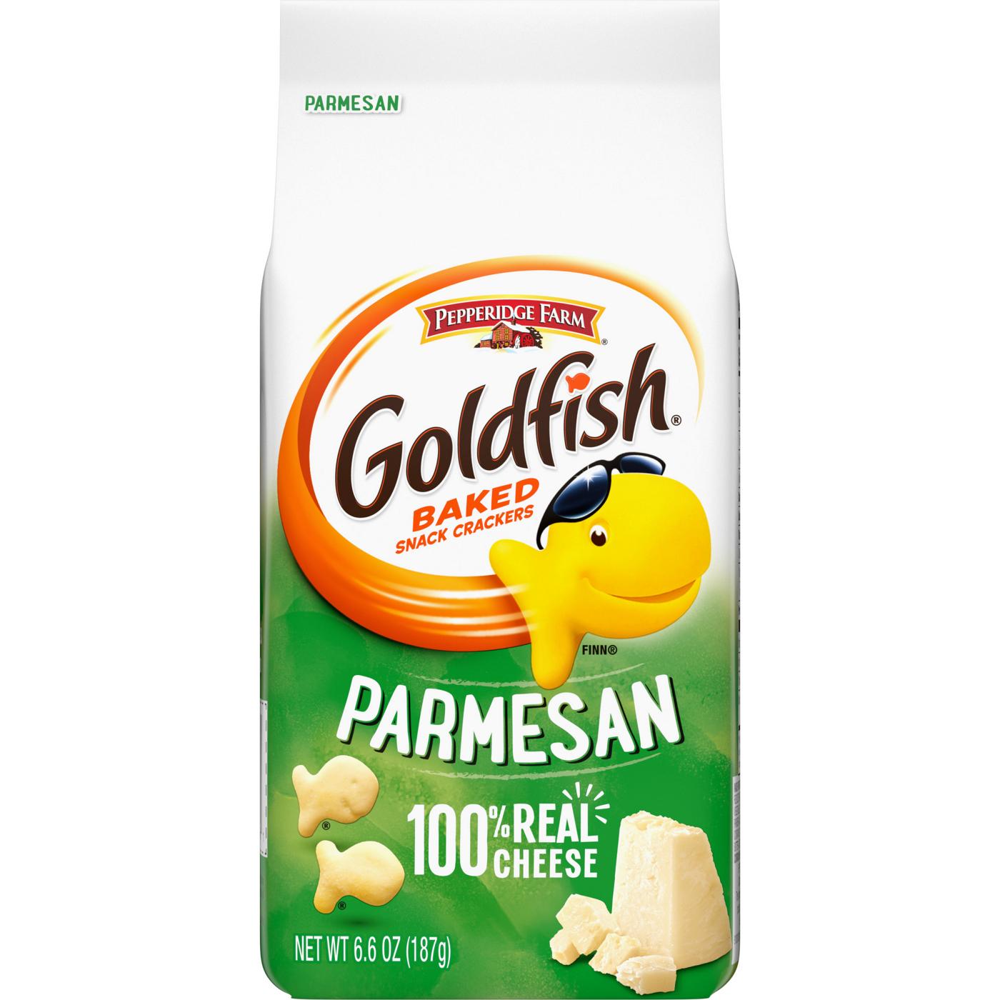 Goldfish Parmesan Crackers; image 1 of 7