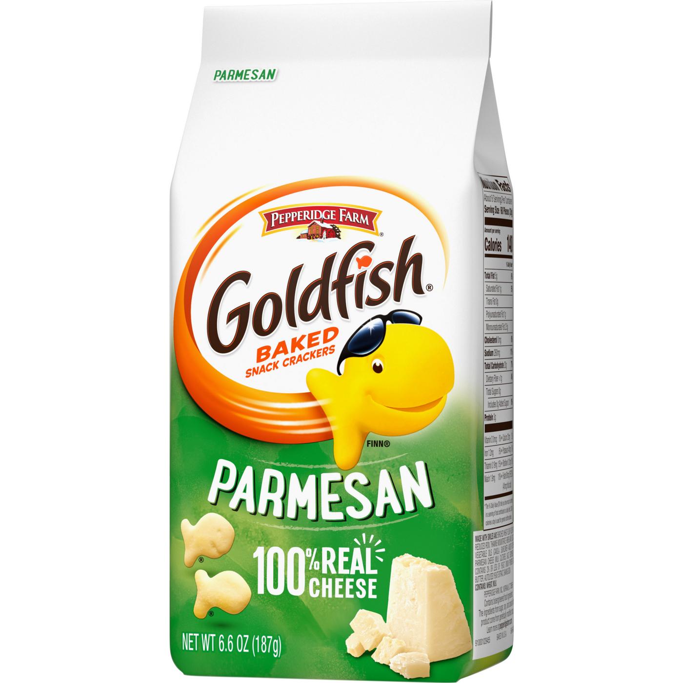 Pepperidge Farm Goldfish Parmesan Crackers; image 7 of 10