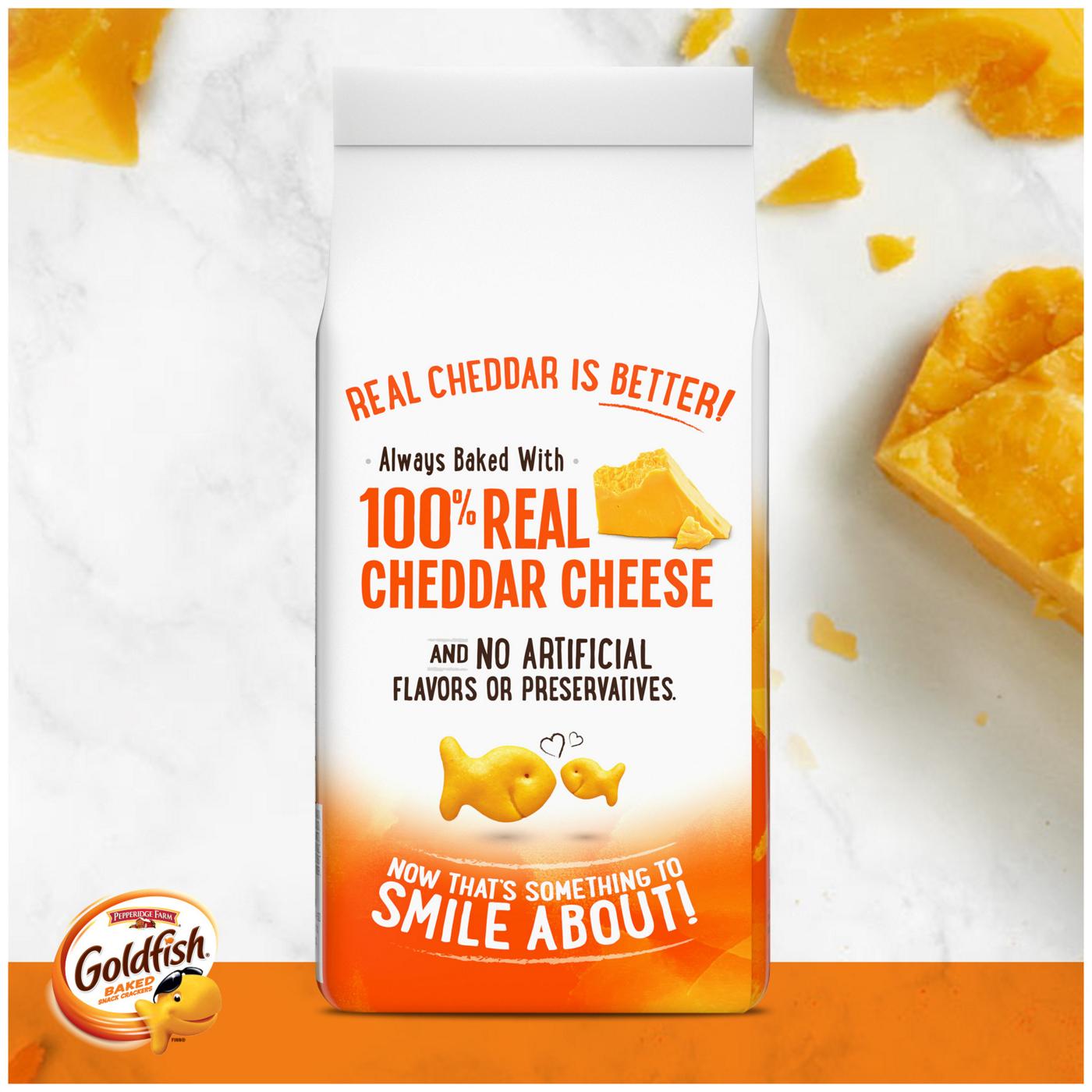 Goldfish Cheddar Cheese Crackers; image 5 of 5