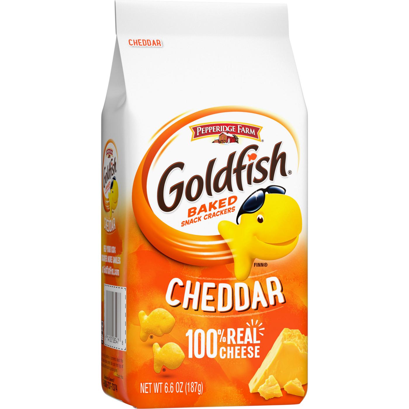 Pepperidge Farm Goldfish Cheddar Cheese Crackers; image 8 of 10