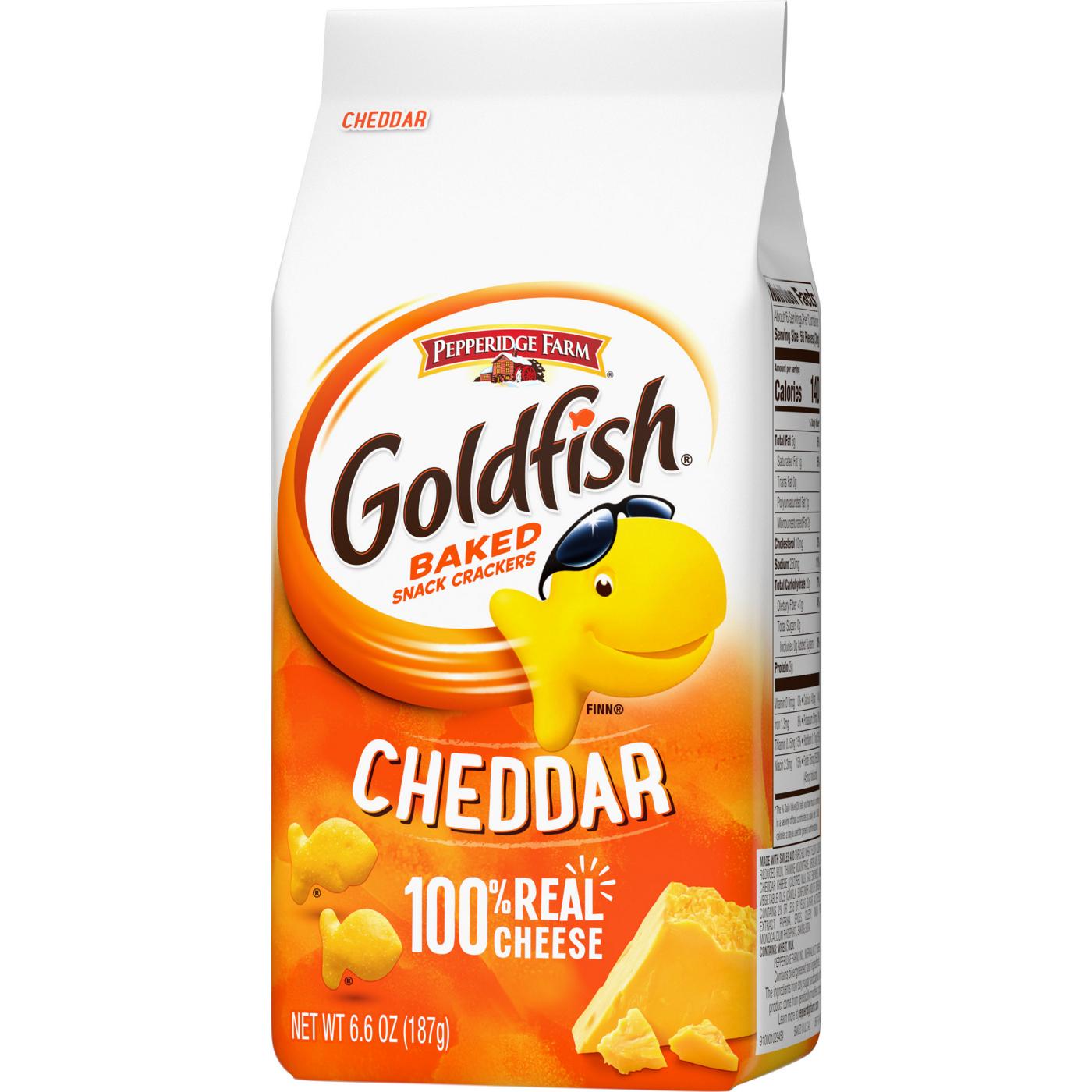 Pepperidge Farm Goldfish Cheddar Cheese Crackers; image 9 of 10