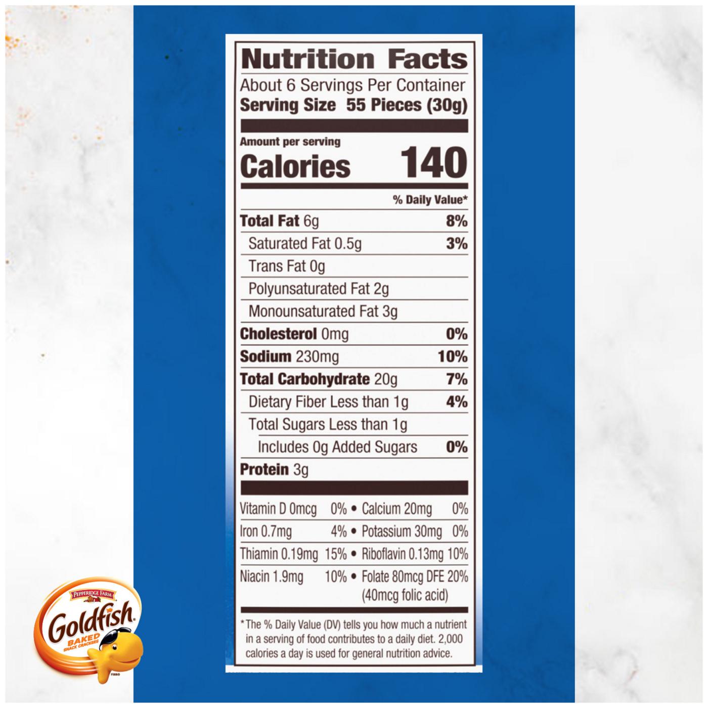 Pepperidge Farm Goldfish Original Crackers; image 7 of 10