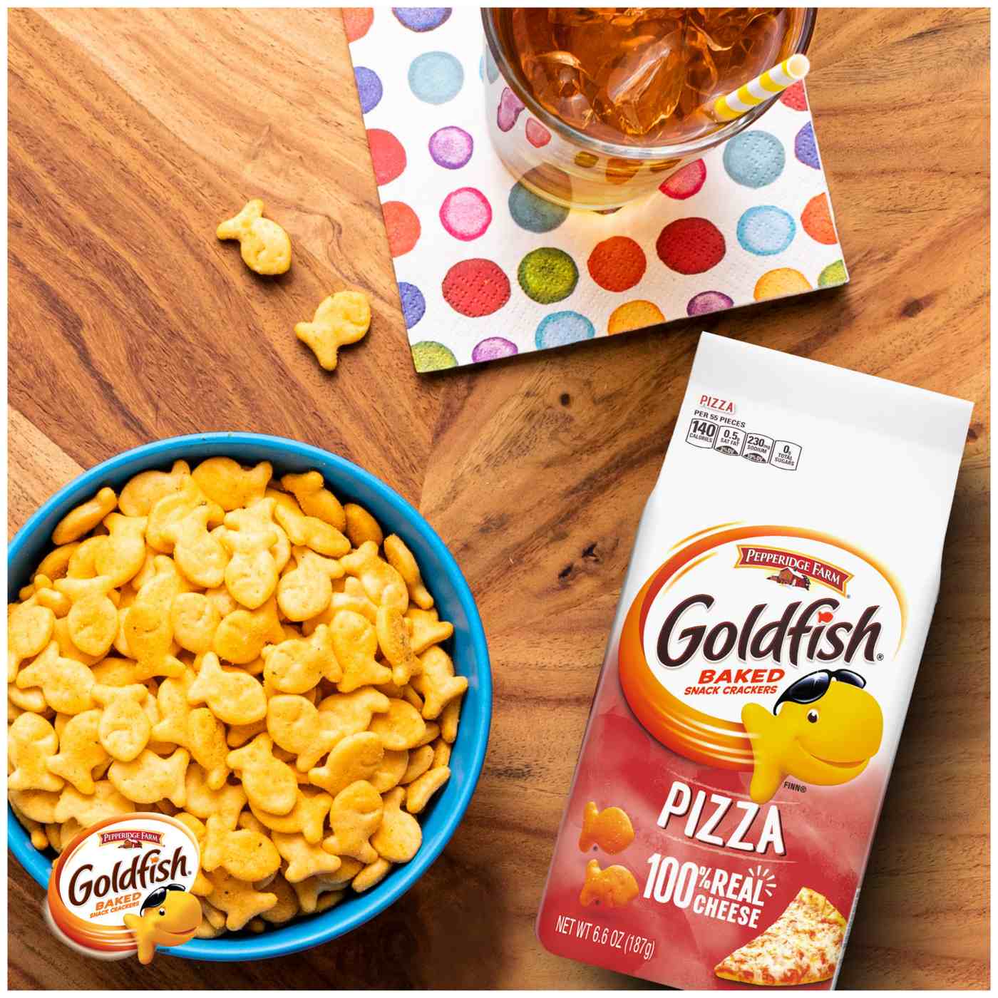 Pepperidge Farm Goldfish Pizza Crackers; image 5 of 10