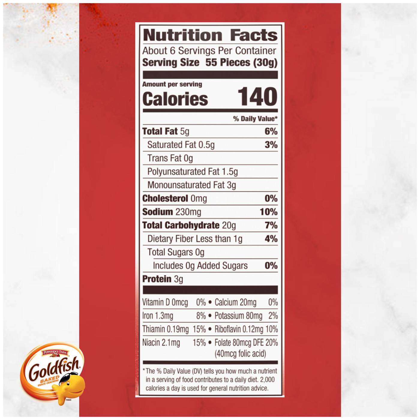 Pepperidge Farm Goldfish Pizza Crackers; image 7 of 10