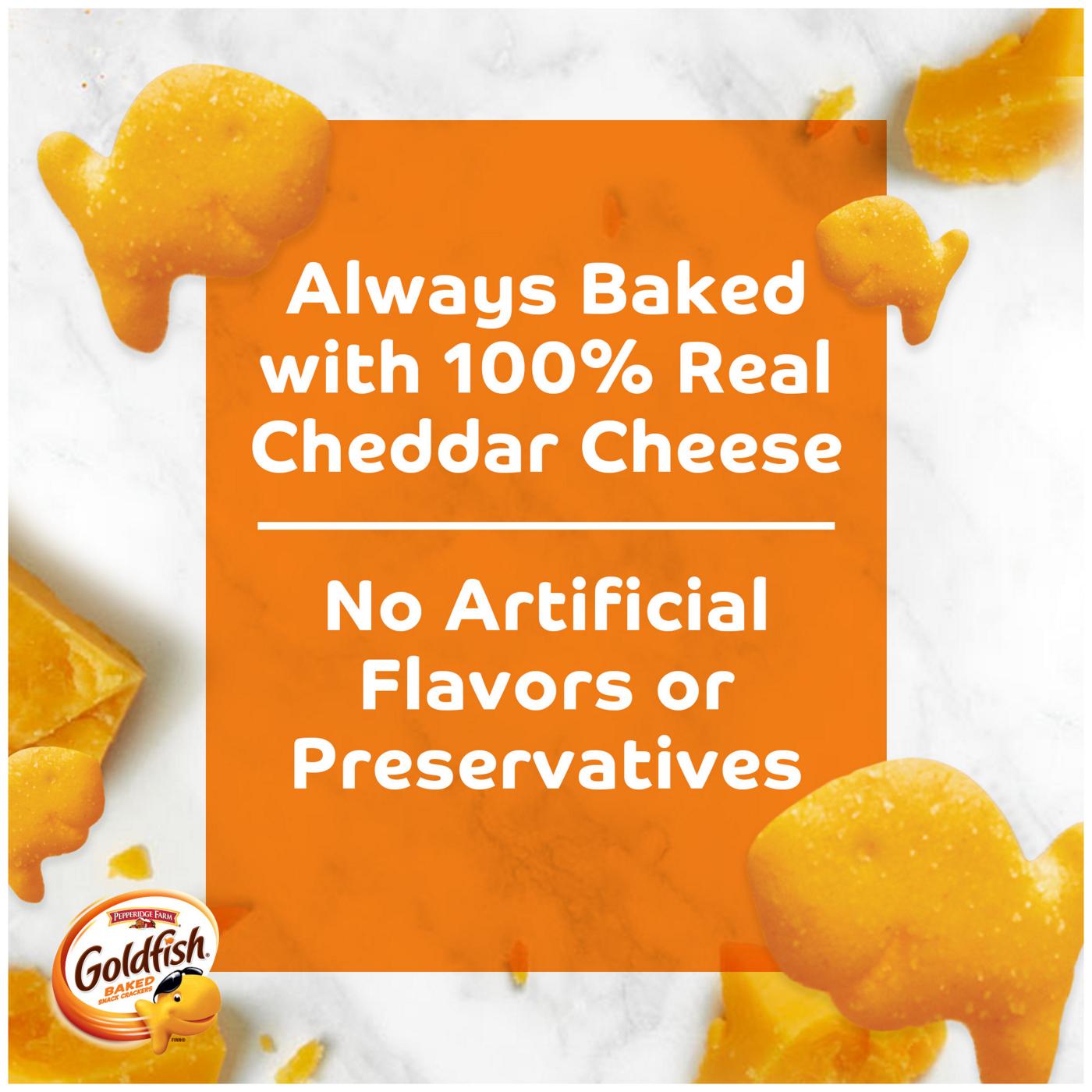 Pepperidge Farm Goldfish Baby Cheddar Crackers; image 3 of 10